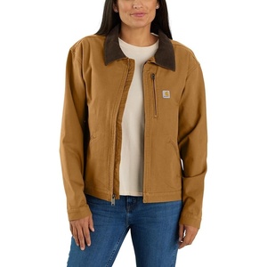 image:imageCarhartt Womens Iconic Crawford Detroit JacketCarhartt Brown