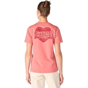 image:imageCarhartt Womens Irvine Relaxed Heritage Heart TShirtLight Amber