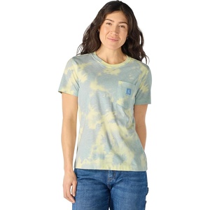 image:imageCarhartt Womens Irvine Relaxed TShirtBlue Aura Watercolor Camo
