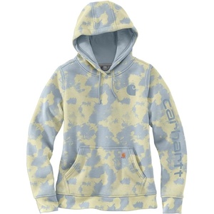 image:imageCarhartt Womens Marquette Printed SweatshirtBlue Aura Watercolor Camo