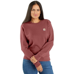 image:imageCarhartt Womens Relaxed Fit Midweight French Terry Crewneck SweatshirtBarnwood