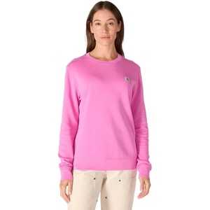 image:imageCarhartt Womens Relaxed Fit Midweight French Terry Crewneck SweatshirtElectric Fuchsia