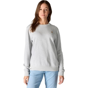 image:imageCarhartt Womens Relaxed Fit Midweight French Terry Crewneck SweatshirtHeather Gray