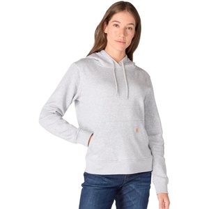 image:imageCarhartt Womens Sawyer Script Logo SweatshirtHeather Gray