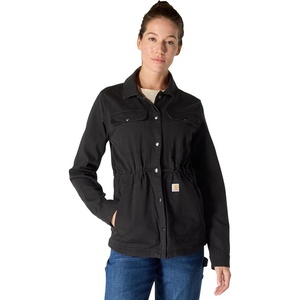 image:imageCarhartt Womens TENCEL Fiber Series Canvas CoatBlack