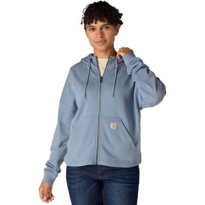 image:imageCarhartt Womens TENCEL Fiber Series FullZip SweatshirtLight Faded Navy