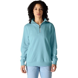 image:imageCarhartt Womens TENCEL Fiber Series HalfZip SweatshirtDusted Aqua