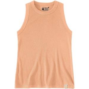 image:imageCarhartt Womens Tencel Fiber Series Fitted Ribbed TankCoral Reef