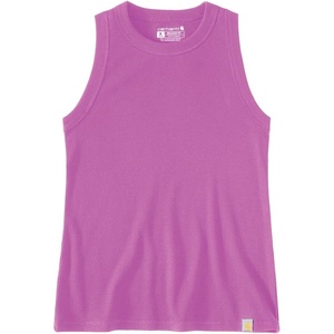 image:imageCarhartt Womens Tencel Fiber Series Fitted Ribbed TankElectric Fuchsia