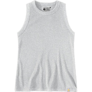 image:imageCarhartt Womens Tencel Fiber Series Fitted Ribbed TankHeather Gray