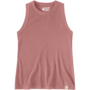 image:imageCarhartt Womens Tencel Fiber Series Fitted Ribbed TankRose Tint