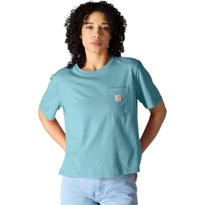 image:imageCarhartt Womens Tencel Fiber Series Loose TShirtDusted Aqua