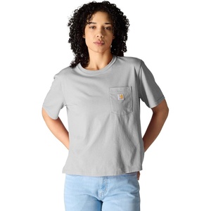image:imageCarhartt Womens Tencel Fiber Series Loose TShirtHeather Gray