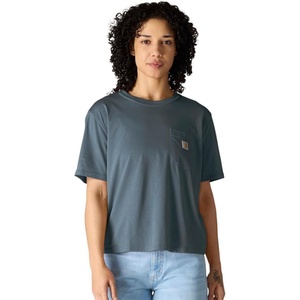 image:imageCarhartt Womens Tencel Fiber Series Loose TShirtIron Blue