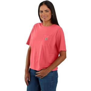 image:imageCarhartt Womens Tencel Fiber Series Loose TShirtPink Salmon