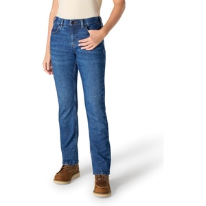 image:imageCarhartt Womens The Essential Mid Rise Comfort Jeans  Performance Fit Stretch DenimGrotto