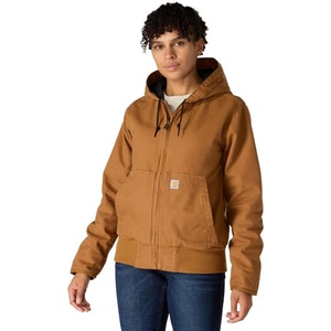 image:imageCarhartt Womens Washed Duck Active JacCarhartt Brown