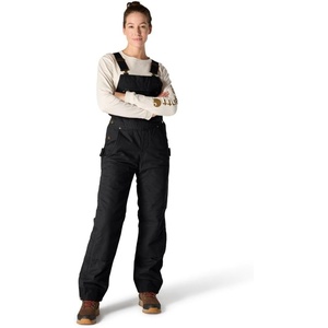 image:imageCarhartt Womens Washed Duck Insulated Bib OverallBlack
