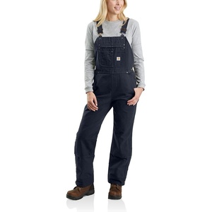 image:imageCarhartt Womens Washed Duck Insulated Bib OverallNavy
