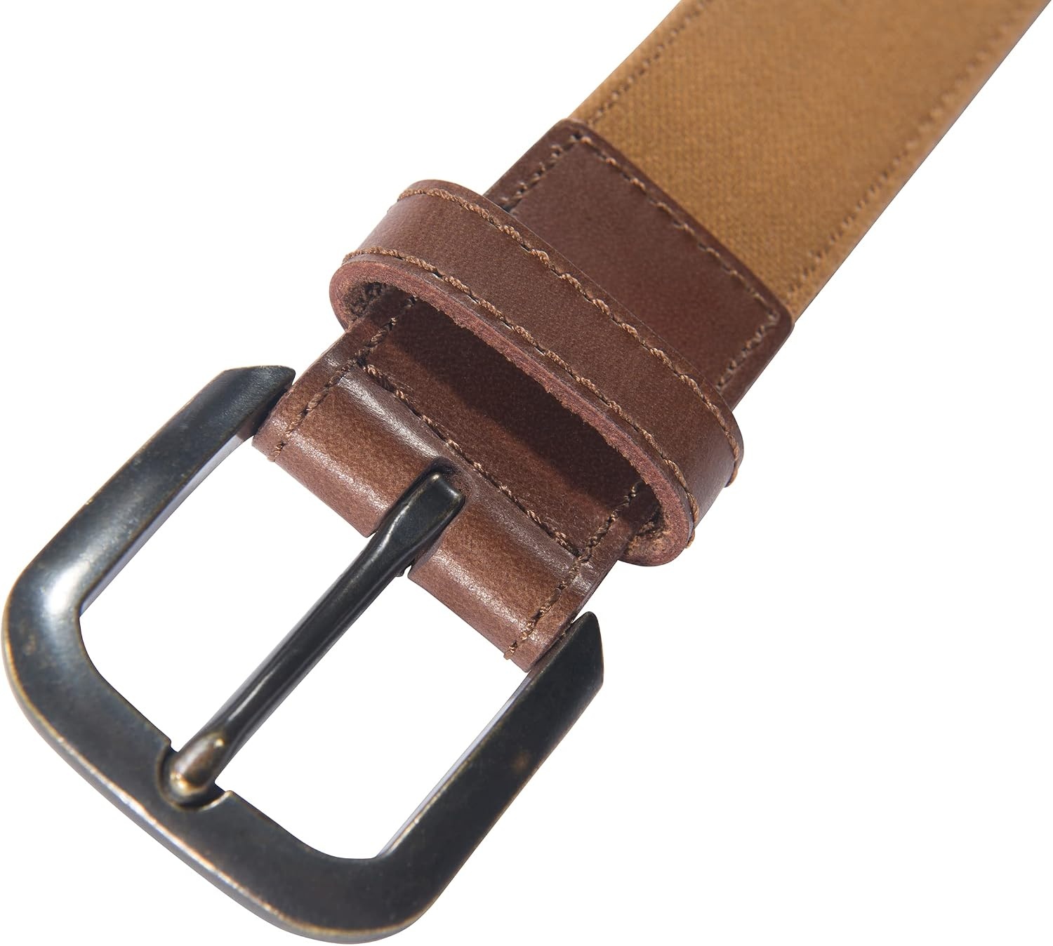 image:imageCarhartt Womens Casual Rugged Belts Available in Multiple Styles Colors amp SizesCanvas Duck Carhartt Brown