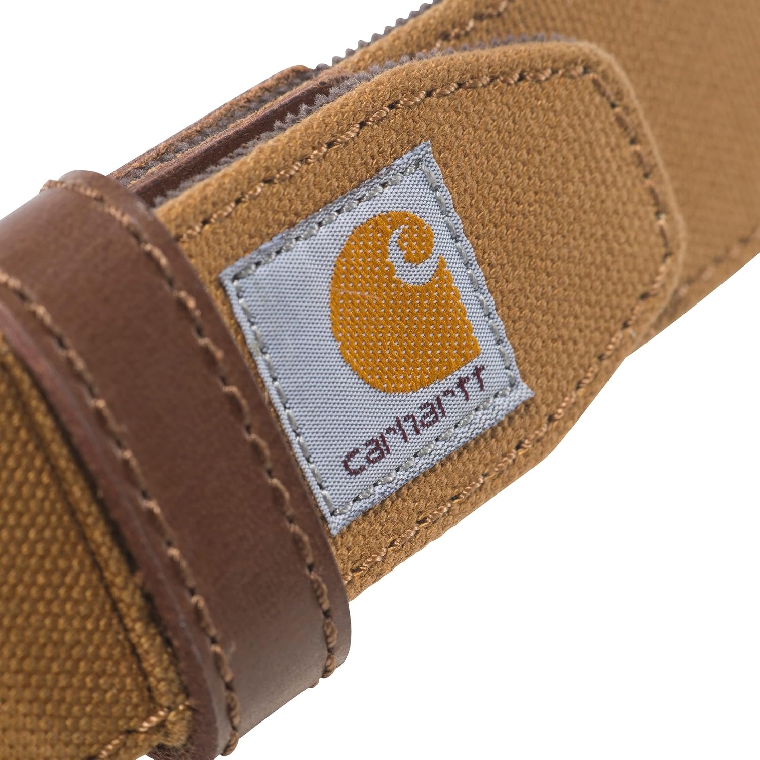 image:imageCarhartt Womens Casual Rugged Belts Available in Multiple Styles Colors amp SizesCanvas Duck Carhartt Brown