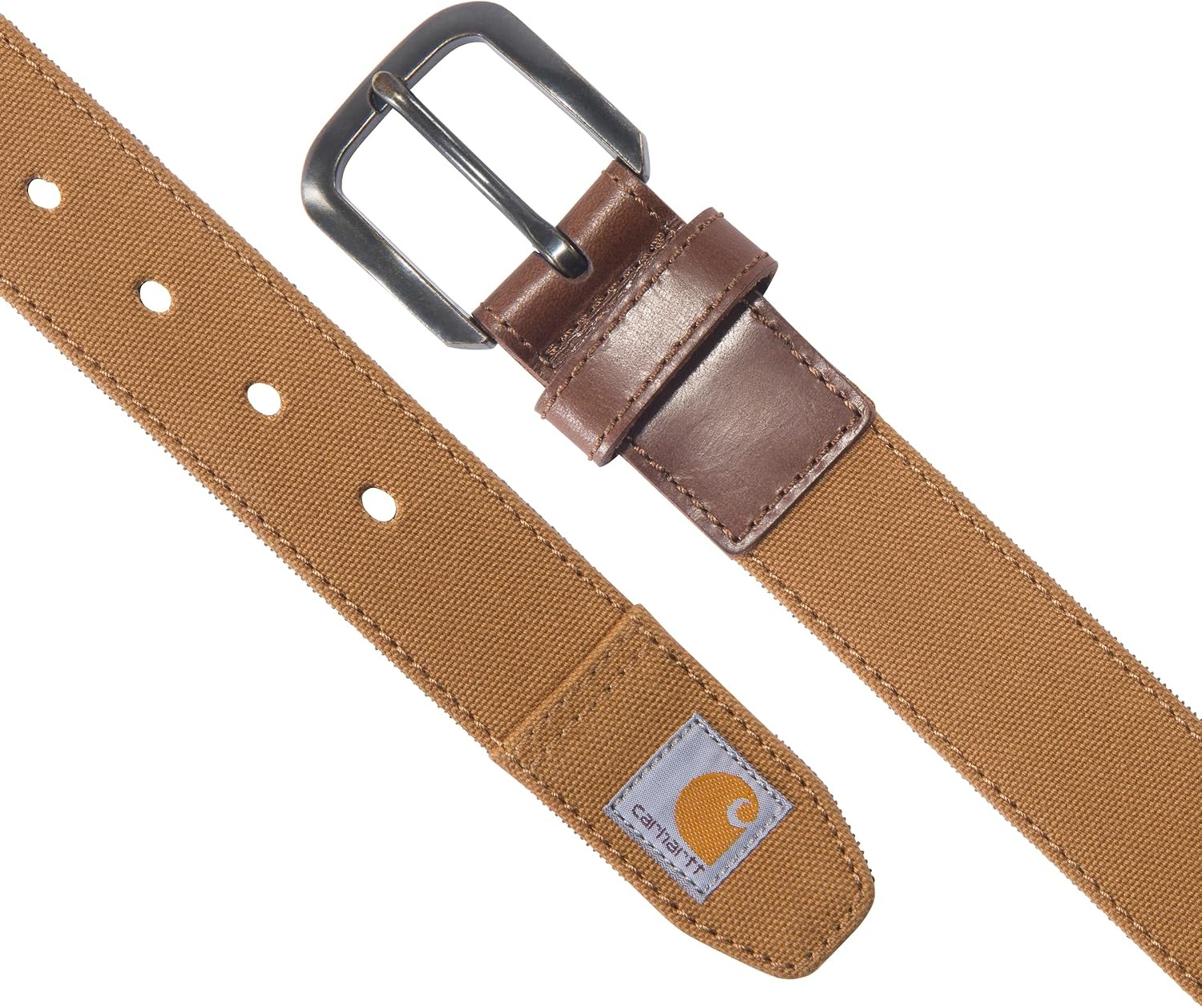 image:imageCarhartt Womens Casual Rugged Belts Available in Multiple Styles Colors amp SizesCanvas Duck Carhartt Brown