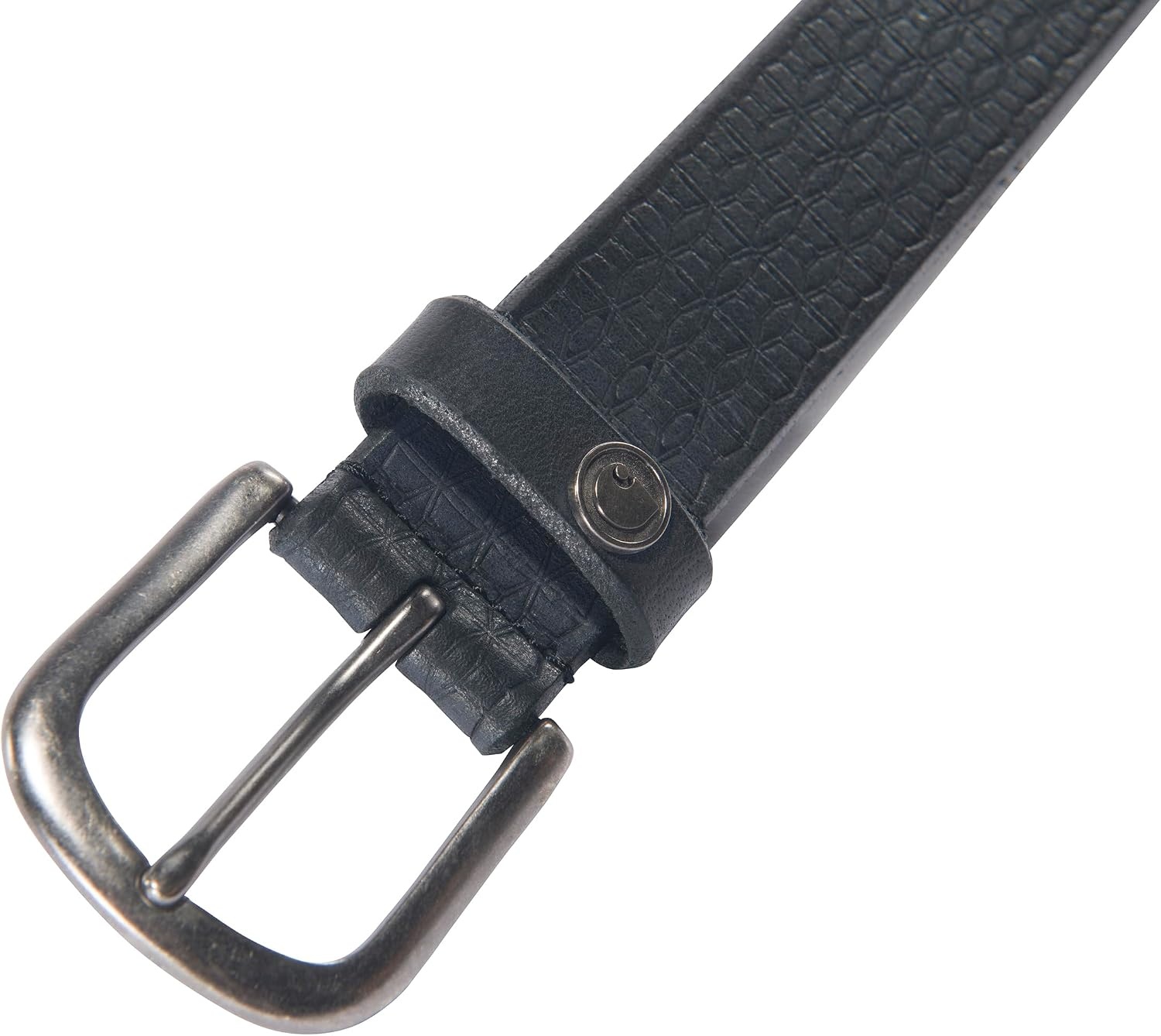image:imageCarhartt Womens Casual Rugged Belts Available in Multiple Styles Colors amp SizesSaddle Leather Basketweave Black