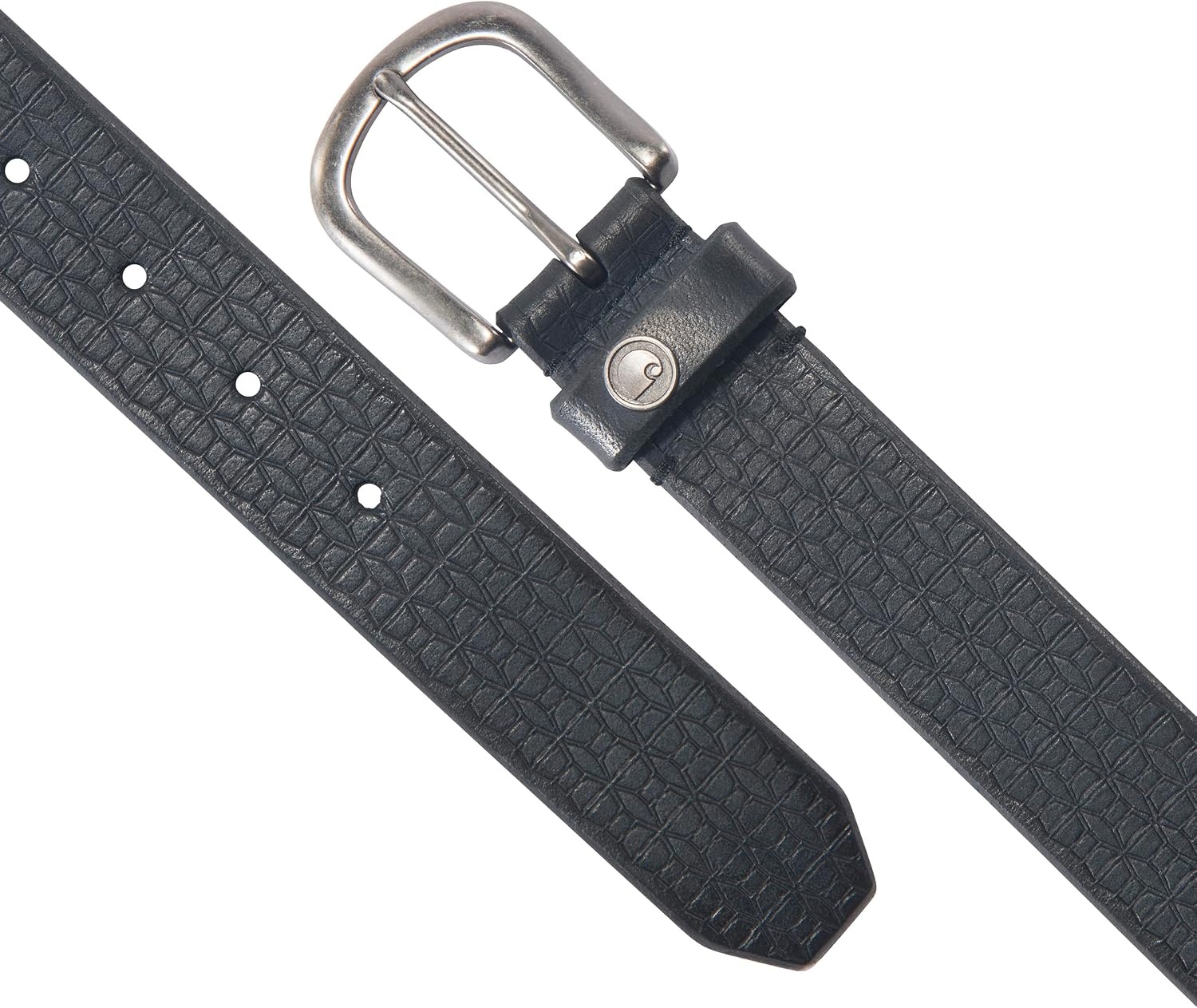 image:imageCarhartt Womens Casual Rugged Belts Available in Multiple Styles Colors amp SizesSaddle Leather Basketweave Black