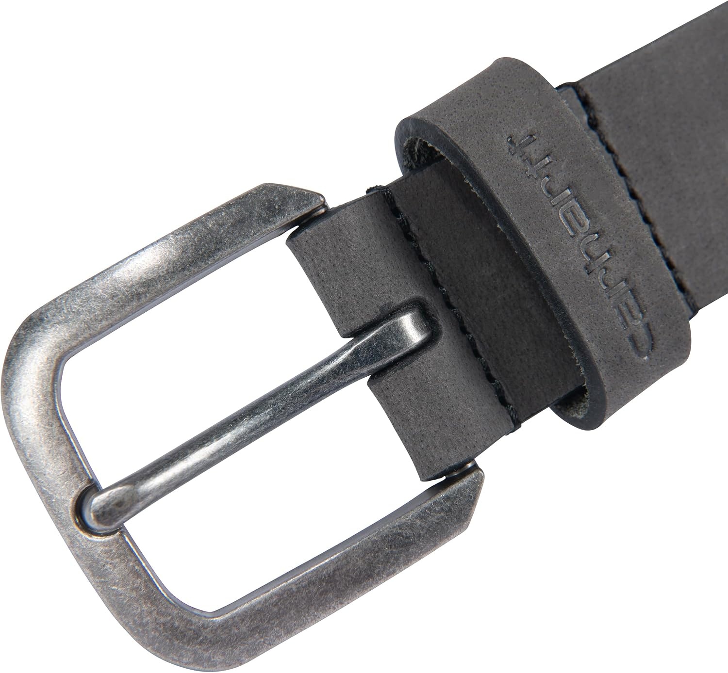 image:imageCarhartt Womens Casual Rugged Belts Available in Multiple Styles Colors amp SizesSaddle Leather Belt Black