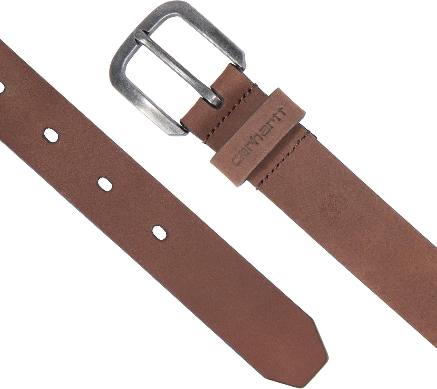 image:imageCarhartt Womens Casual Rugged Belts Available in Multiple Styles Colors amp SizesSaddle Leather Belt Brown