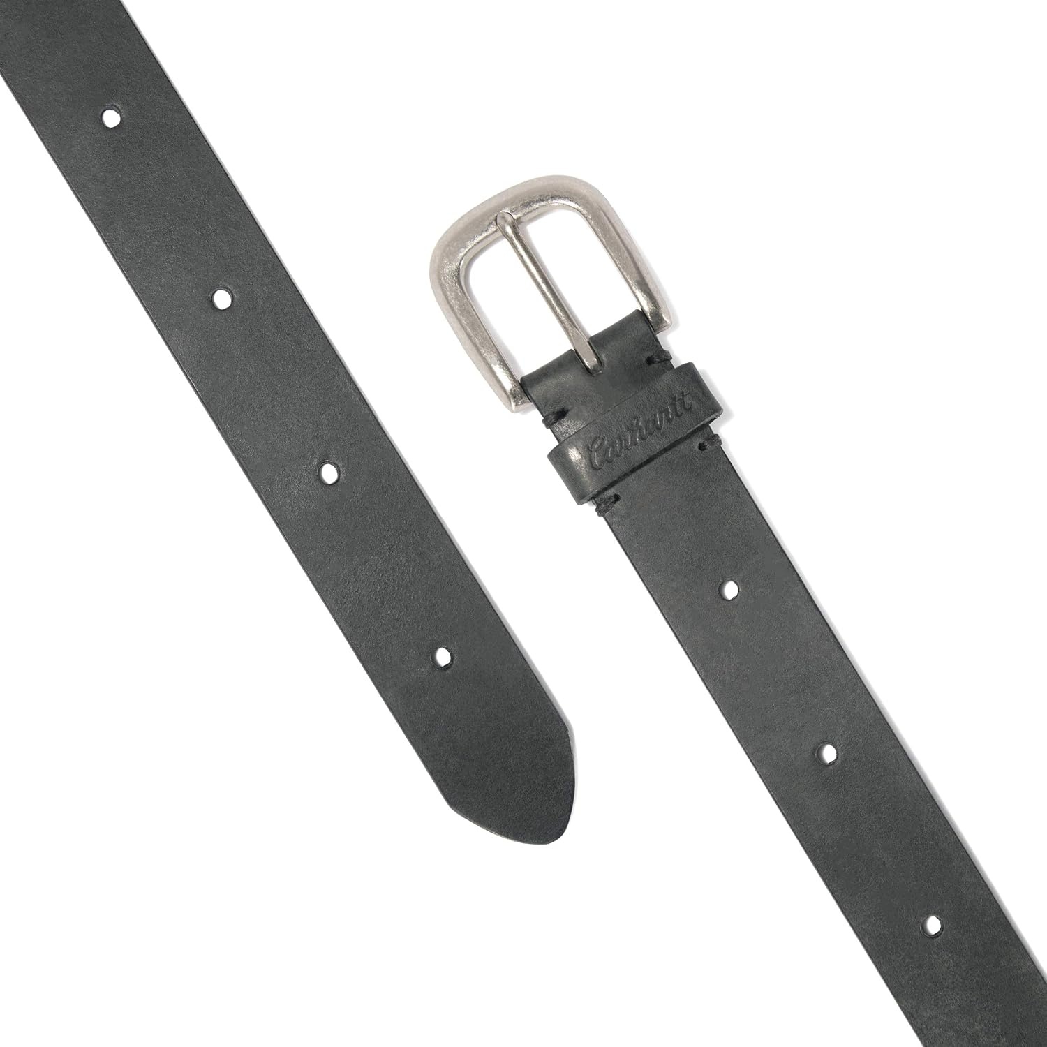 image:imageCarhartt Womens Casual Rugged Belts Available in Multiple Styles Colors amp SizesTanned Leather Continuous Black