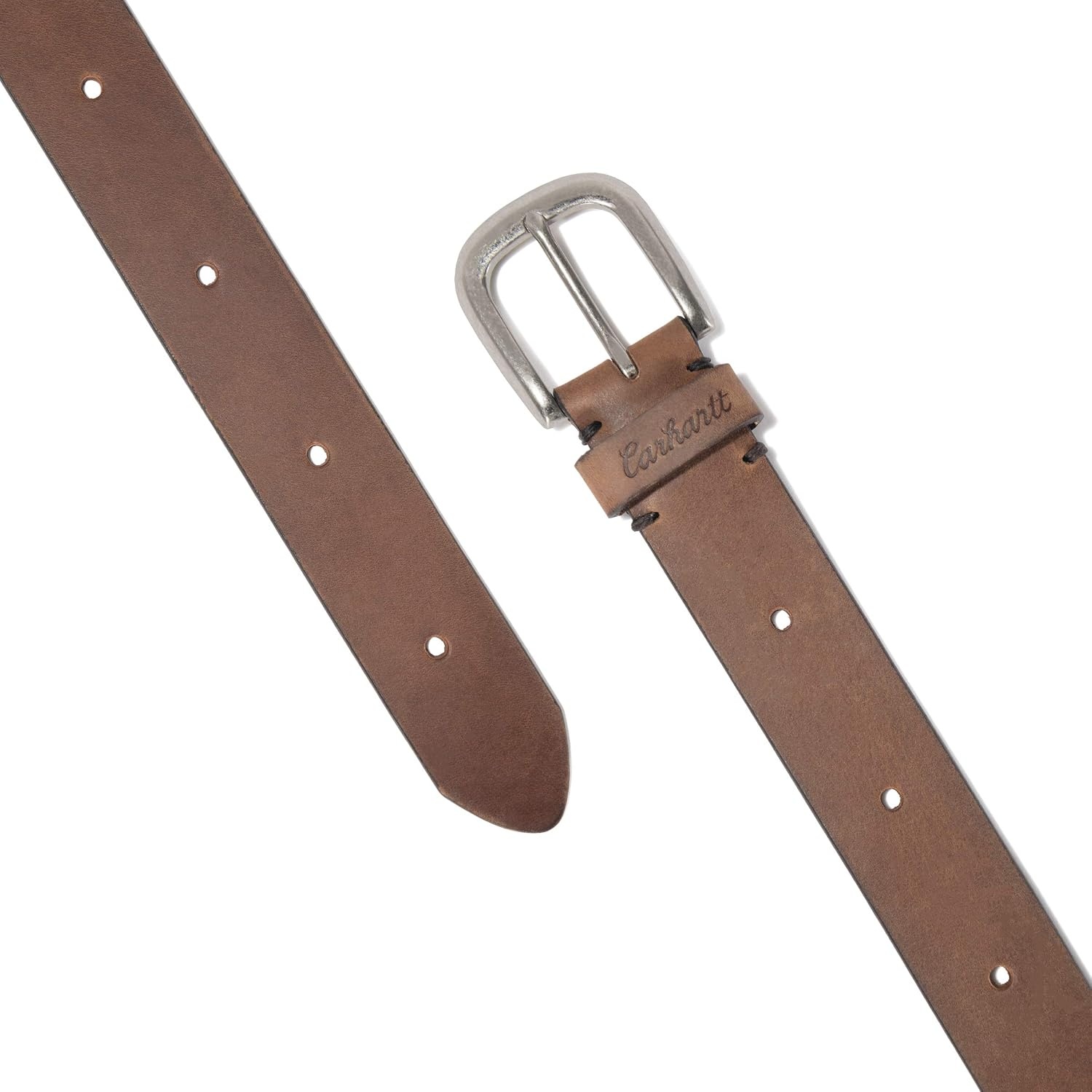 image:imageCarhartt Womens Casual Rugged Belts Available in Multiple Styles Colors amp SizesTanned Leather Continuous Tan