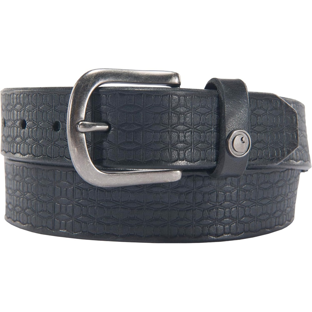 image:imageCarhartt Womens Casual Rugged Belts Available in Multiple Styles Colors amp SizesSaddle Leather Basketweave Black