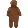 image:imageCarhartt Baby Boys LongSleeve Hooded ZipUp Footless OnePiece CoverallNew Carhartt Brown