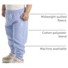 image:imageCarhartt Baby Girls Fleece Logo Jogger SweatpantsPurple