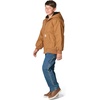 image:imageCarhartt Boys FlannelLined Hooded Canvas Insulated ZipUp Jacket  Polyester Blend  Quilted Polyester Brushed TricotLined Main Body  Everyday WearNew Carhartt Brown