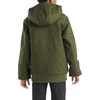 image:imageCarhartt Boys FlannelLined Hooded Canvas Insulated ZipUp Jacket  Polyester Blend  Quilted Polyester Brushed TricotLined Main Body  Everyday WearOlive