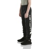 image:imageCarhartt Boys Fleece Logo Sweatpant  CottonBlend Fleece  Designed With An Elastic Waistband And Adjustable  Cozy WarmthBlack