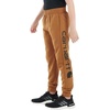 image:imageCarhartt Boys Fleece Logo Sweatpant  CottonBlend Fleece  Designed With An Elastic Waistband And Adjustable  Cozy WarmthCarhartt Brown