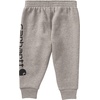 image:imageCarhartt Boys Fleece Logo Sweatpant  CottonBlend Fleece  Designed With An Elastic Waistband And Adjustable  Cozy WarmthGrey Heather