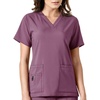 image:imageCarhartt CrossFlex Scrubs for Women VNeck Scrub TopsAmethyst