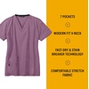 image:imageCarhartt CrossFlex Scrubs for Women VNeck Scrub TopsAmethyst