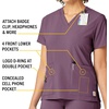 image:imageCarhartt CrossFlex Scrubs for Women VNeck Scrub TopsAmethyst