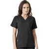 image:imageCarhartt CrossFlex Scrubs for Women VNeck Scrub TopsBlack