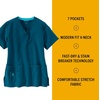 image:imageCarhartt CrossFlex Scrubs for Women VNeck Scrub TopsCaribbean