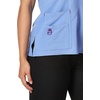 image:imageCarhartt CrossFlex Scrubs for Women VNeck Scrub TopsCeil Blue