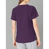 image:imageCarhartt CrossFlex Scrubs for Women VNeck Scrub TopsEggplant