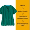 image:imageCarhartt CrossFlex Scrubs for Women VNeck Scrub TopsHunter
