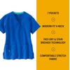 image:imageCarhartt CrossFlex Scrubs for Women VNeck Scrub TopsRoyal