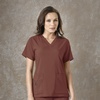 image:imageCarhartt CrossFlex Scrubs for Women VNeck Scrub TopsSable
